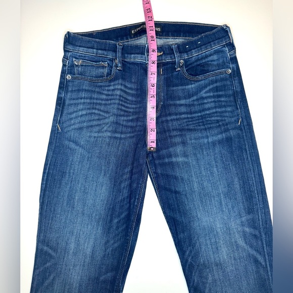 Express Women’s Straight Mid Rise Jeans Size- 6 - Picture 6 of 9